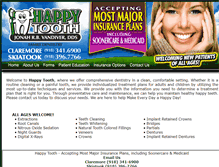 Tablet Screenshot of happytoothok.com